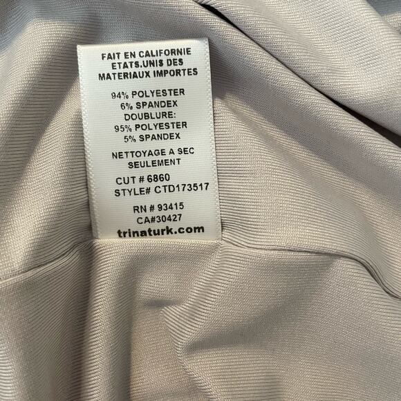 NWT Trina Turk Margery Jersey Maxi Dress in Pink Size 6 - Picture 5 of 5